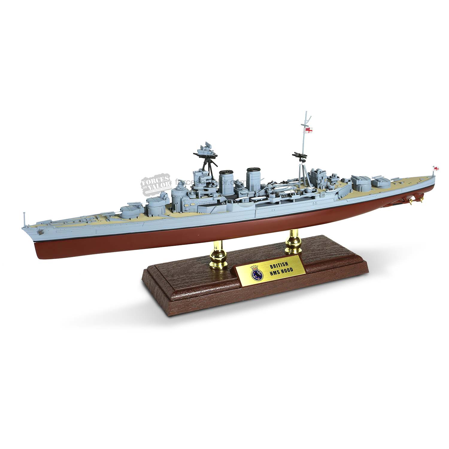 British Admiral-class Battlecruiser HMS Hood Denmark May 1941 - 1:700